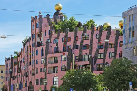Hundertwasser's Green Citadel of Magdeburg