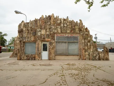 petrified wood gas station 