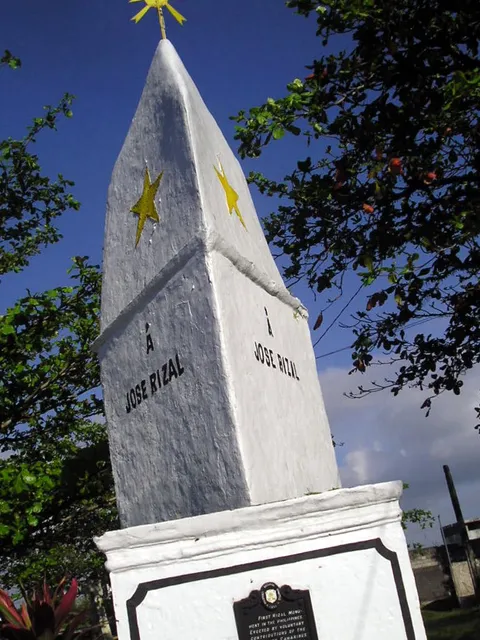 Jose Rizal's First Monument