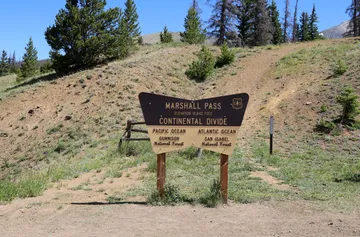 Marshall Pass, Saguache county. 