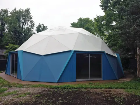 R. Buckminster Fuller and Anne Hewlett Dome Home