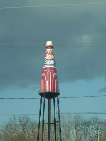 Worlds Largest Catsup Bottle