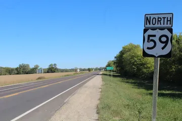 U.S. Route 59 in Kansas
