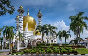 Ubudiah Royal Mosque, Kuala Kangsar, Perak.