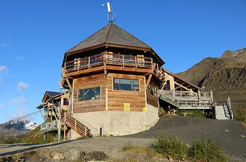 Roundhouse at Alyeska Museum