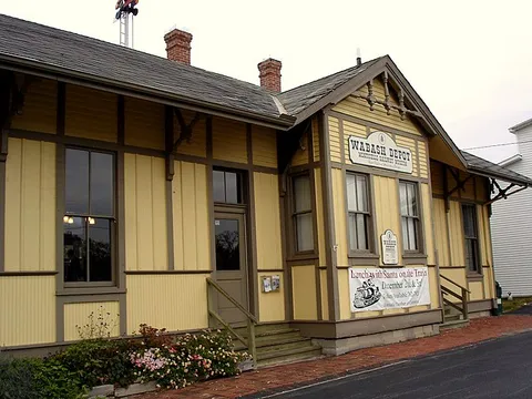 Monticello Railway Museum Wabash Depot