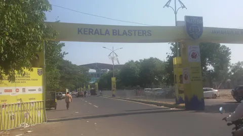Kaloor Stadium Entrance