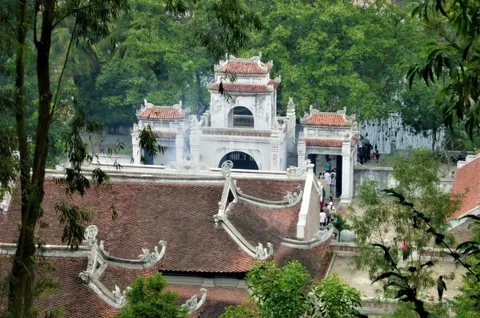 Ba Trieu Temple