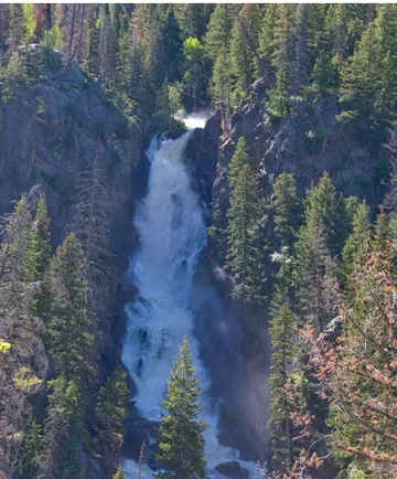 Fish Creek Falls, Routt county, Colorado. 