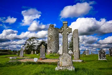 Old Kilcullen High Cross And Round Tower