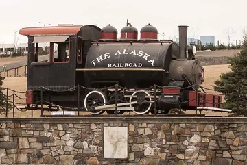 Historic Alaska Railroad Depot