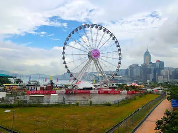 The Hong Kong Observation Wheel and AIA Vitality Park